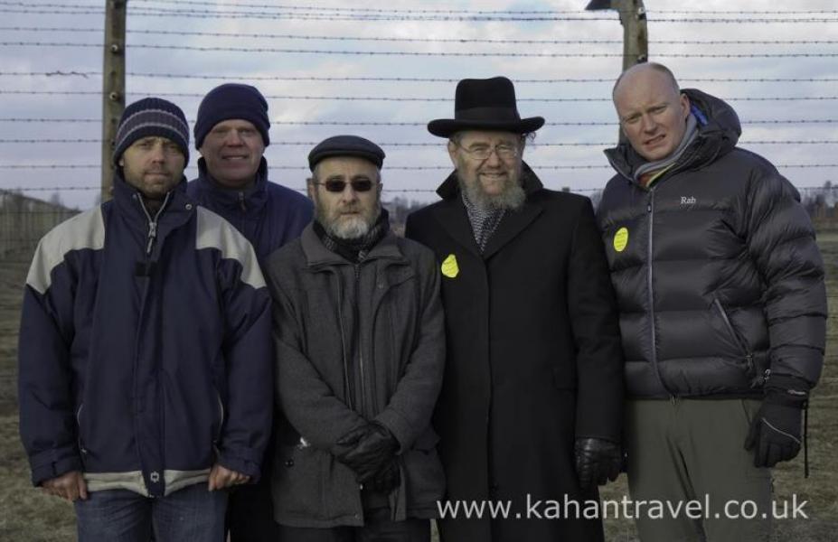 Auschwitz, Tours, Birkenau, Kahan Travel, Barbed Wire Fence, March 2012 (00 Mar 2012) [Groups]
