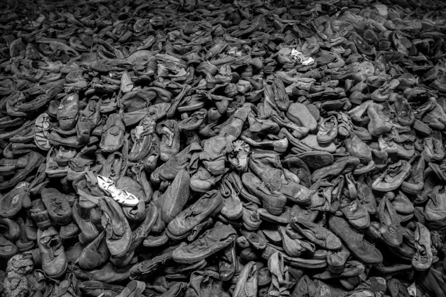 www.brianduffy.co.uk  Shoes; Auschwitz; Birkenau; Kahan Travel; WW2; Auschwitz tours from UK; Holocaust; chuni; Kahan; Concentration camp; Oswiecim (25 Mar 2020) [Auschwitz]