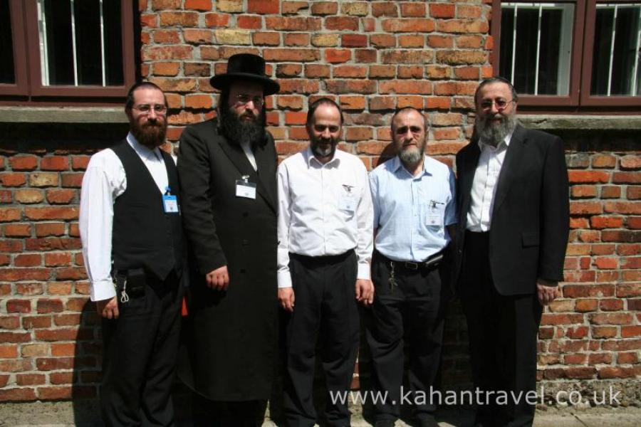 Auschwitz, Tours, Birkenau, Kahan Travel, Chuni Kahan MBE, July 2008 (05 Jul 2008) [Groups]