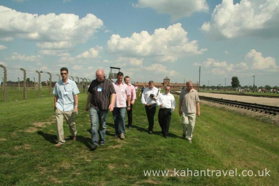 Auschwitz, Tours, Birkenau, Train Tracks, Barbed Wire, July 2008 (06 Jul 2008) [Groups]