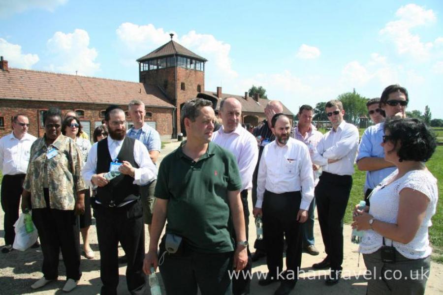Auschwitz, Tours, Birkenau, Birkenau Train Entrance, July 2008 (07 Jul 2008) [Groups]