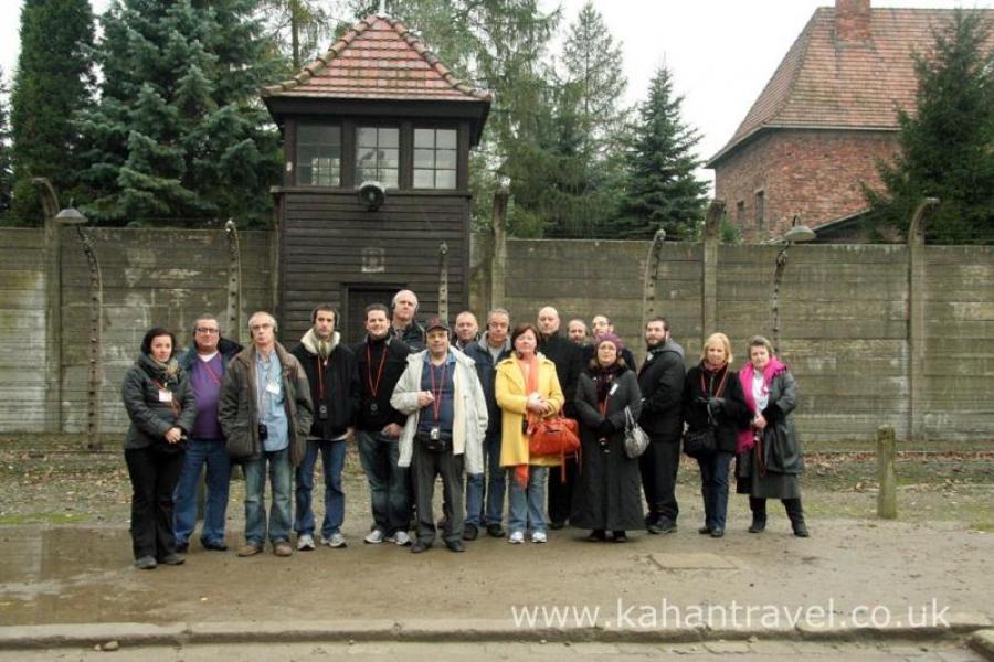 Auschwitz, Tours, Birkenau, Watch Tower, October 2009 (02 Oct 2009) [Groups]