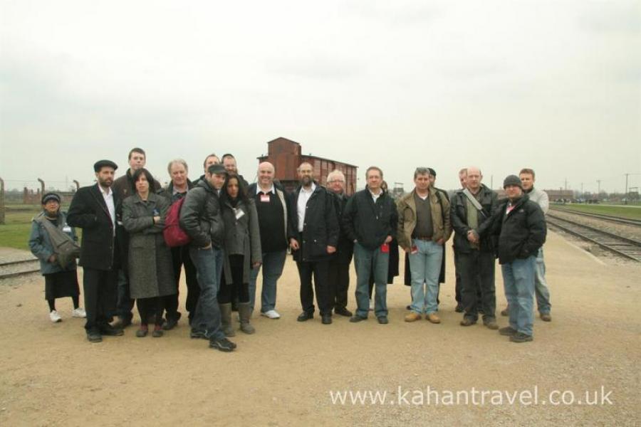 Auschwitz, Tours, Birkenau, Train Tracks, March 2010 (02 Mar 2010) [Groups]