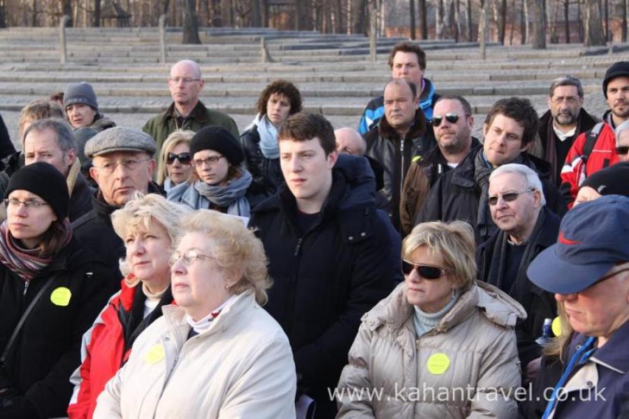 Auschwitz, Tours, Birkenau, Concetration Camp, Memorial Steps, March 2011 (00 Mar 2011) [Groups]