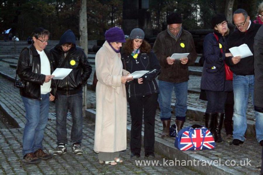 Auschwitz, Tours, Birkenau, Kaddish, Memorial, October 2012 (00 Oct 2012) [Groups]