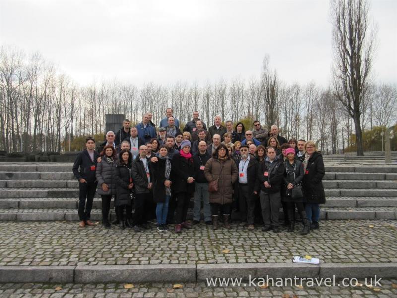 Auschwitz, Tours, Birkenau, Memorial Steps, November 2014 (00 Nov 2014) [Groups]