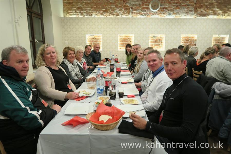 Auschwitz, Tours, Birkenau, Kahan Travel, Restaurant, November 2015, 001 (00 Nov 2015) [Groups]