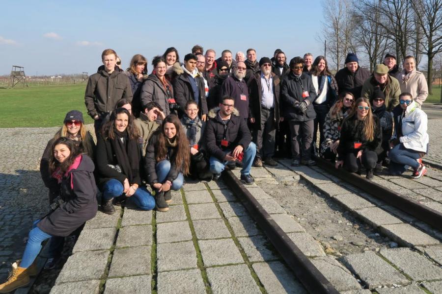 Auschwitz, Tours, Birkenau, Memorial Steps, March 2016 (00 Mar 2016) [Groups]