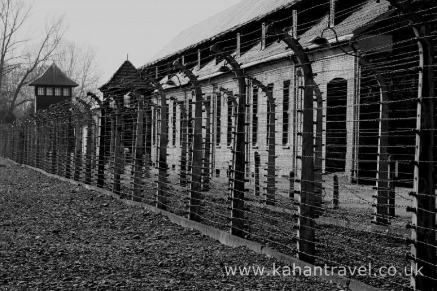 Auschwitz, Museum, Concetration Camp, Tours, Barbed Wire, Electrified Fence () [Auschwitz]