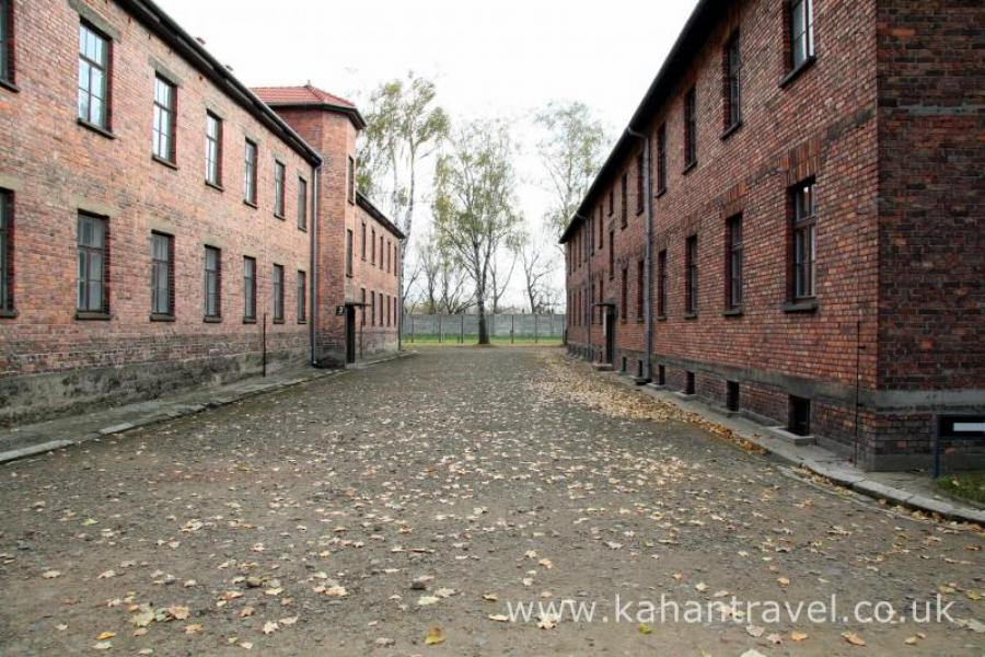 Auschwitz, Museum, Concetration Camp, Tours, Cobbled Street, 002 () [Auschwitz]