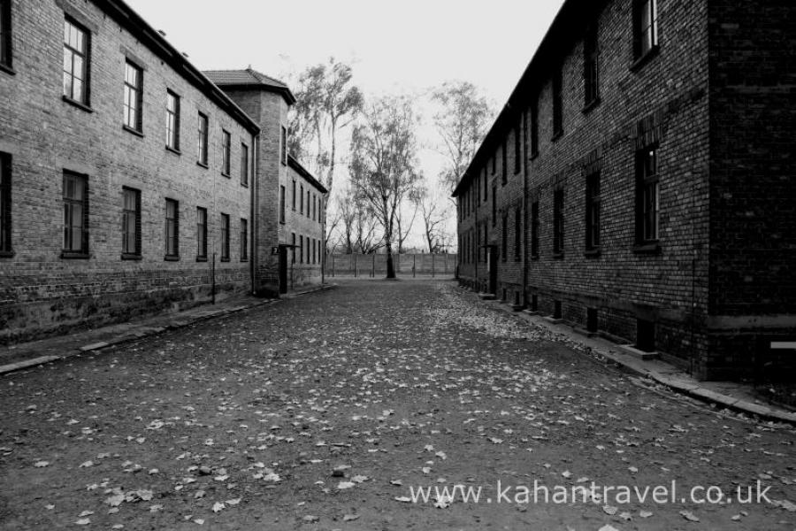 Auschwitz, Museum, Concetration Camp, Tours, Cobbled Street, 001 () [Auschwitz]