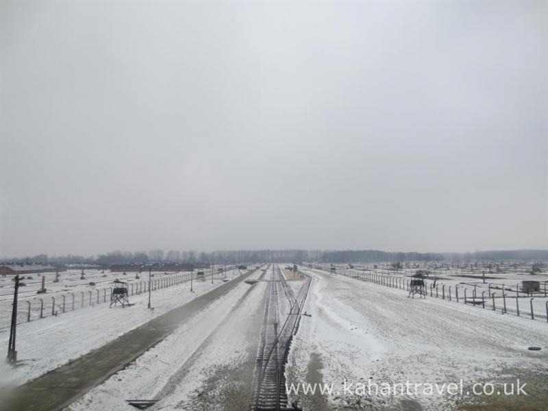 Birkenau, Tours, Concentration Camps, Train Tracks, Snow () [Birkenau]