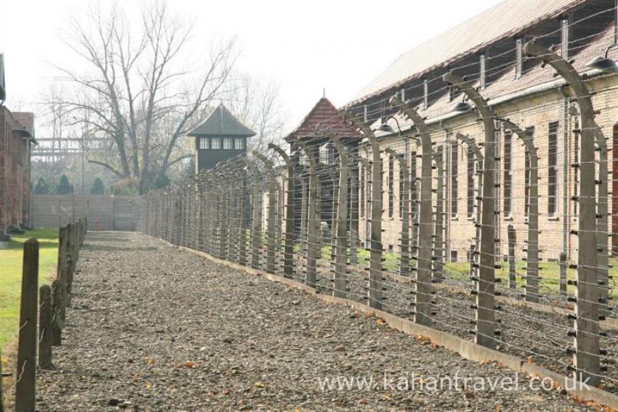 Auschwitz, Museum, Concetration Camp, Tours, Watchtower, Electrified Fence () [Auschwitz]