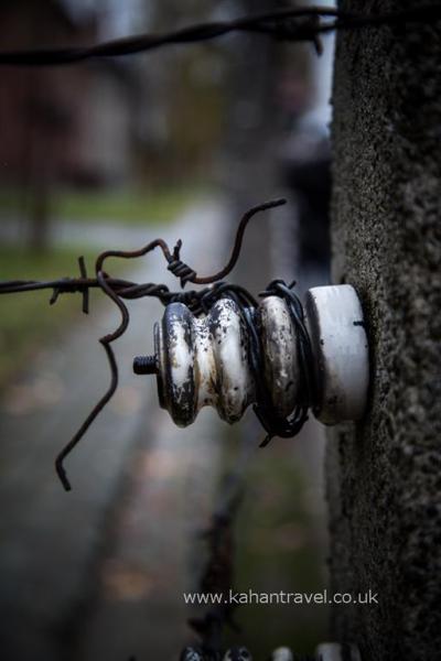 Auschwitz Museum, Concentration Camps, Tours, Electrified Fence, 002 () [Auschwitz]