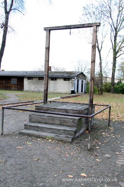 Auschwitz, Museum, Concetration Camp, Tours, Hanging, Gallows () [Auschwitz]