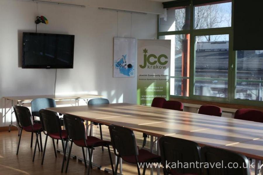 Tours, Krakow, Jewish Community Center, Internal, Table and Chairs () [Krakow]