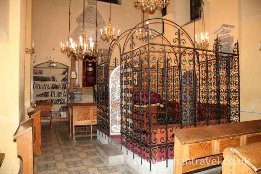 Krakow, Tours, Remah Shul, Interior () [Krakow Synagogue's]