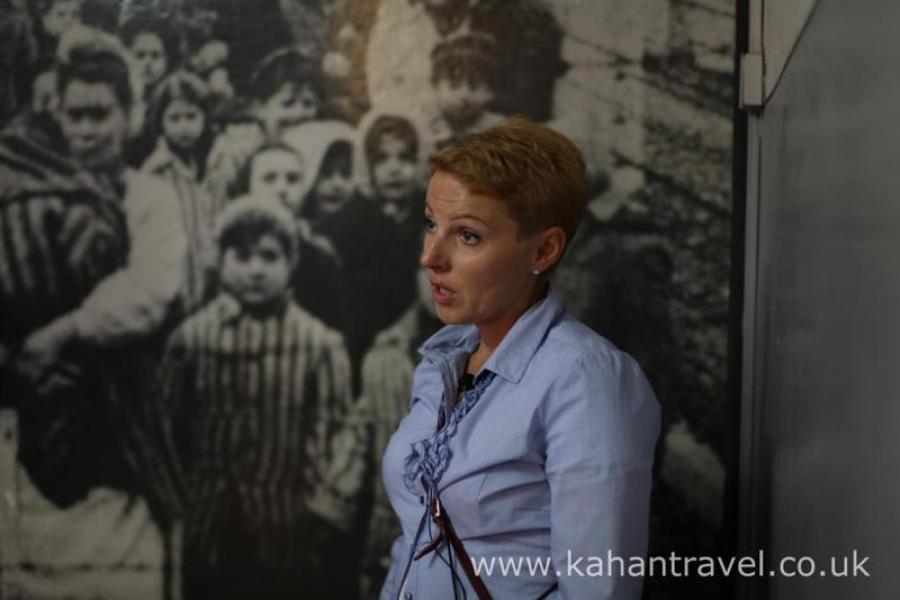 Auschwitz, Museum, Tour Guide, Wall Picture, Striped Uniform () [Misc.]