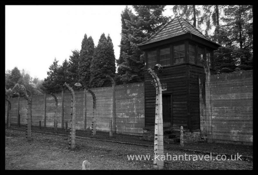 Auschwitz Museum, Concentration Camps, Tours, Watchtower, Electric Fence, 001 () [Auschwitz]
