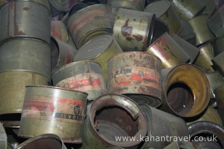 Auschwitz, Museum, Concetration Camp, Tours, Empty Gas Canisters, Zyklon B () [Auschwitz]